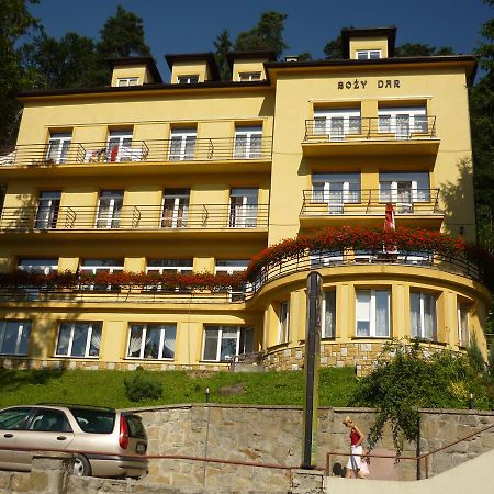 Bozy Dar Acomodação com café da manhã Krynica Zdroj Exterior foto